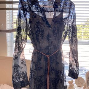 Blue/Gray and Black Dress Size M from Kinnican’s